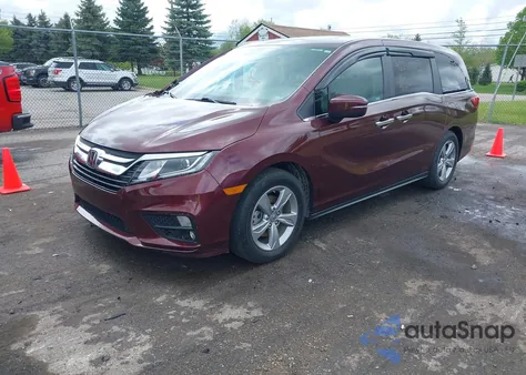 2020 Honda Odyssey Ex-L/Ex-L W/Navi Res z USA, uszkodzony, nr VIN 5FNRL6H78LB041159